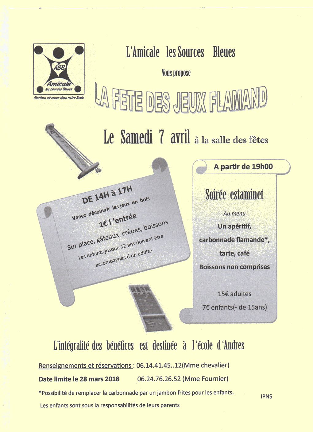 20180407 FÊTE DES JEUX FLAMANDS