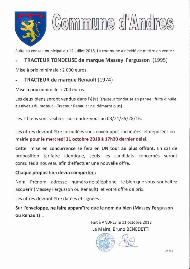 20181011 vente tracteurs 1 of 1