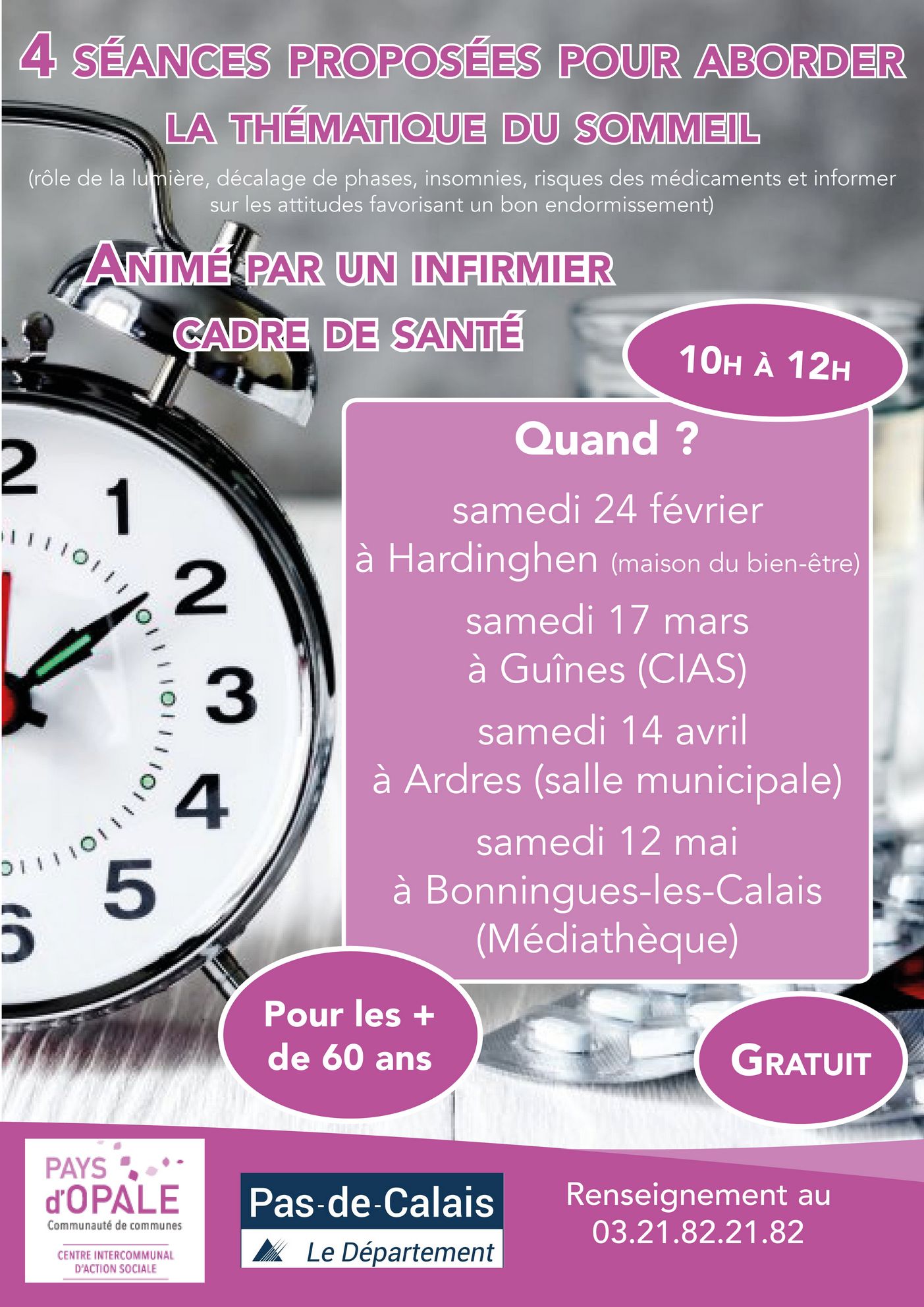 2018 Séance sur le sommeil