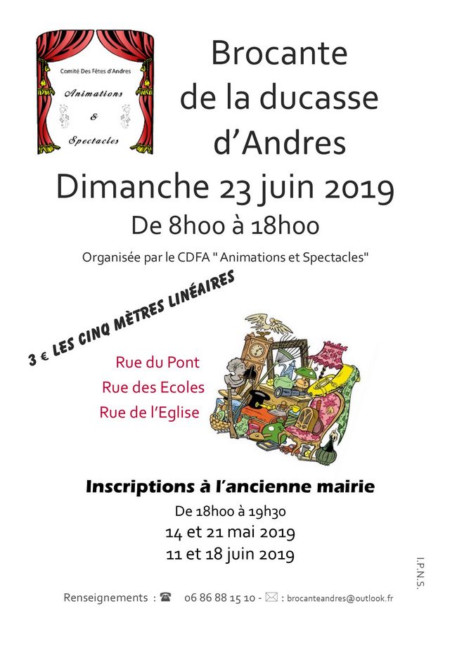 Affichette Brocante 2019 650
