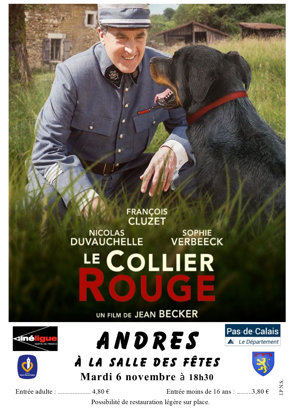 LE COLLIER ROUGE affiche
