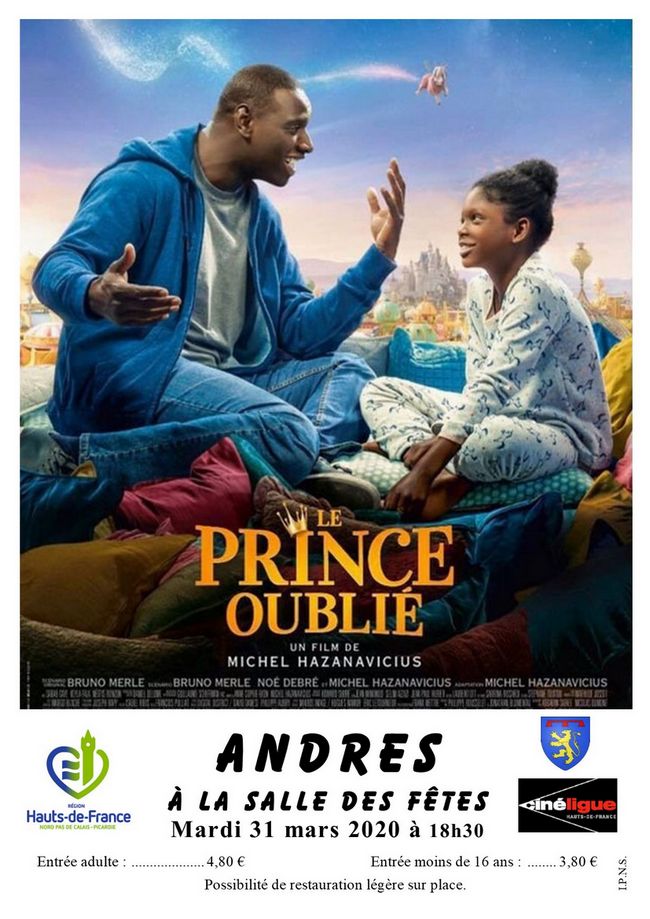 Le prince oublié affiche ANDRES 650