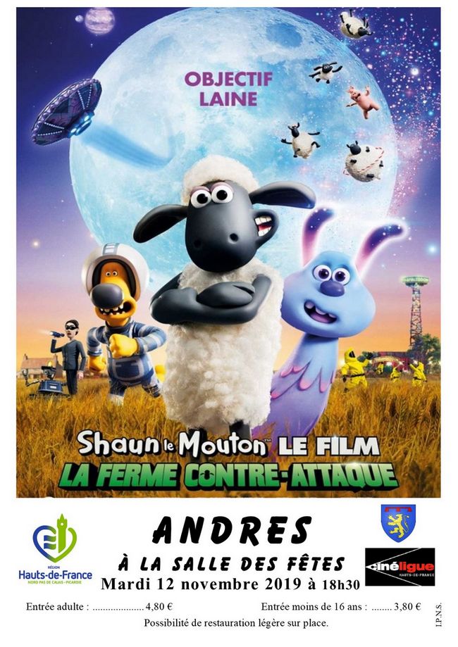 Shaun le mouton Affiche ANDRES 650